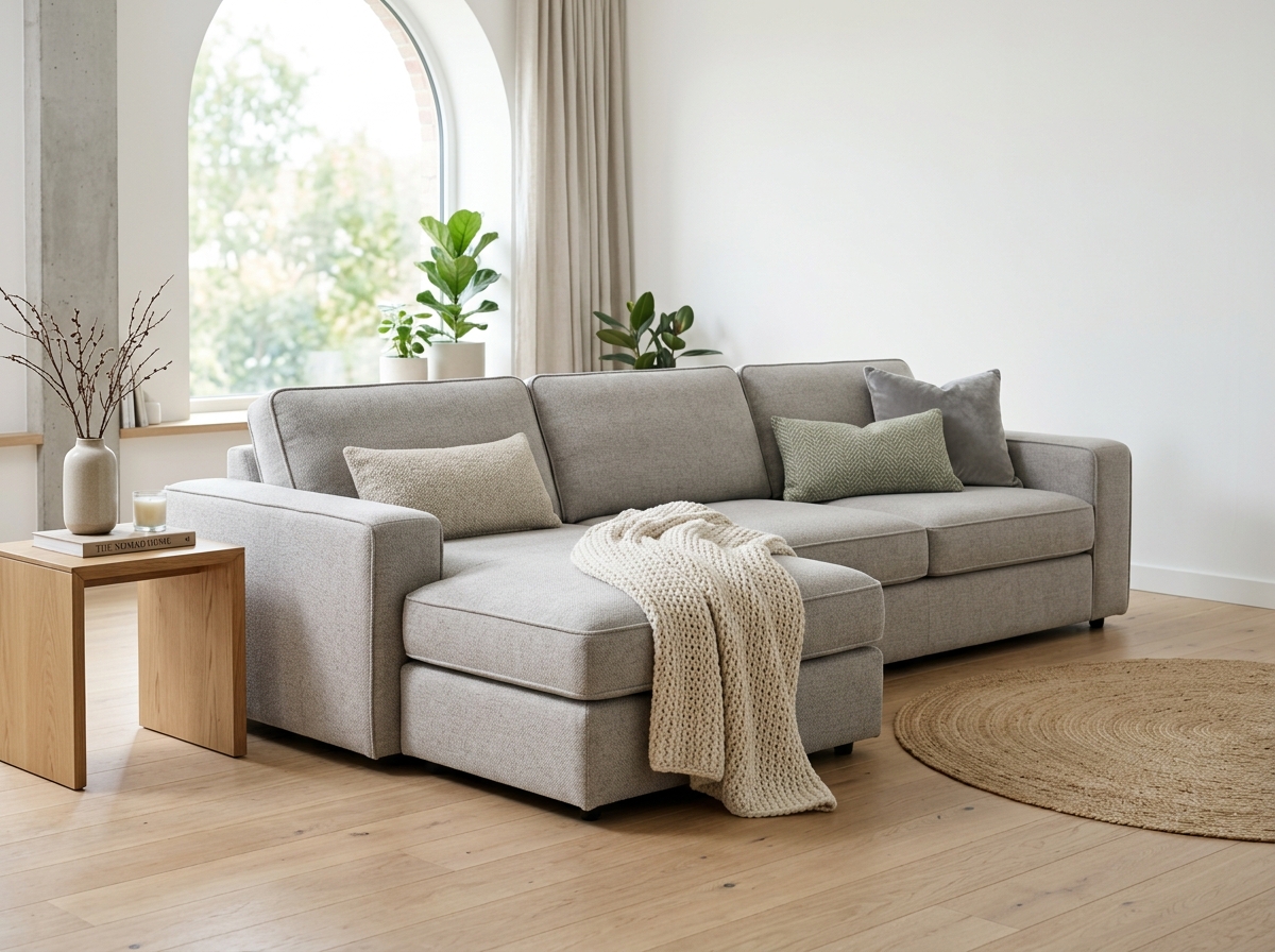 Sofá Cama Modular Gris